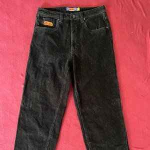 BLACK EMPYRE CORDUROY PANTS SIZE 30